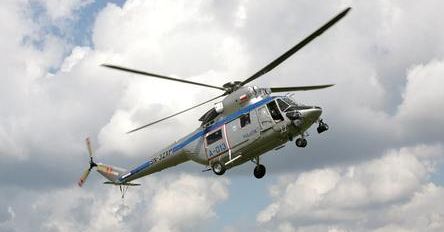 Mandat z helikoptera