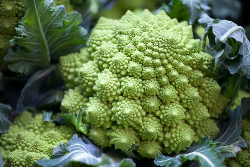 Kalafior romanesco - minerały 