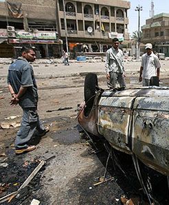 35 zabitych w zamachu bombowym w Bagdadzie
