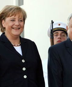 Kaczyński i Merkel pozostali przy swoich zdaniach