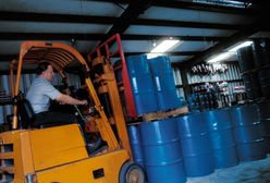 Magister na wózku widłowym