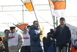 Kolejarze blokowali dworzec w Katowicach