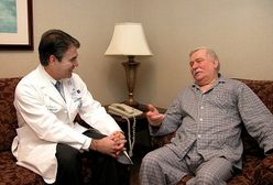 Lech Wałęsa przeszedł zabieg udrożnienia arterii