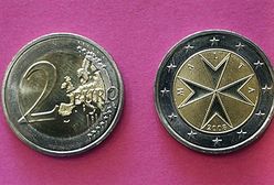 Dwa euro - najczęściej podrabiana moneta