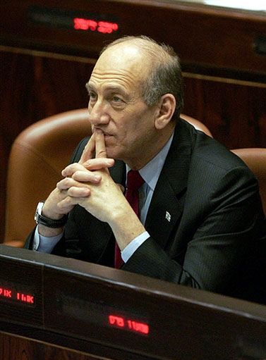 Olmert najbardziej skorumpowanym członkiem izraelskiego rządu