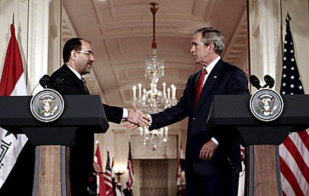 Bush wspiera premiera Iraku