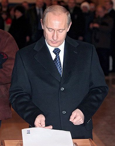 Putin: wierzę, że rodacy zagłosują na tych, którym ufają