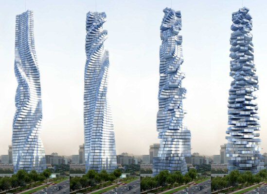 Pierwszy obrotowy wieżowiec powstanie w Dubaju