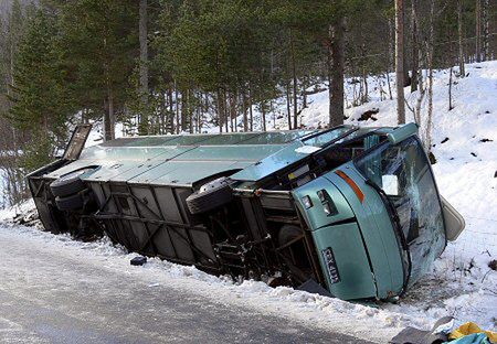 Wypadek polskiego autobusu w Norwegii, 16 rannych