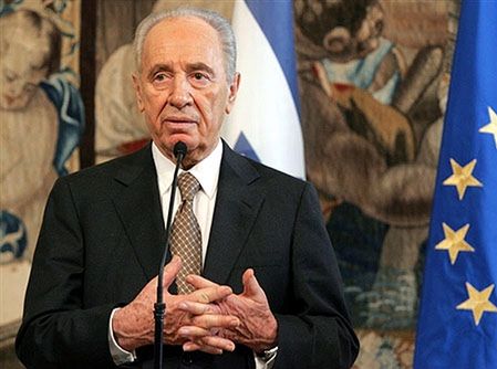 Peres na obchodach rocznicy Powstania w Getcie Warszawskim