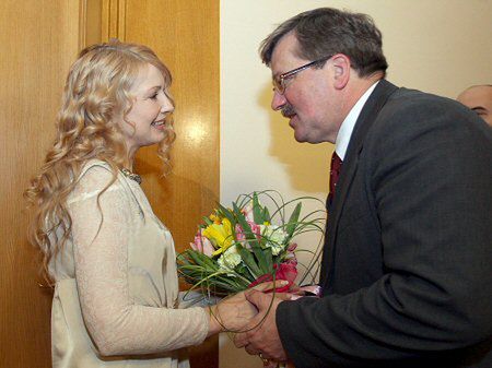 Komorowski: premier Tymoszenko liczy na Polskę
