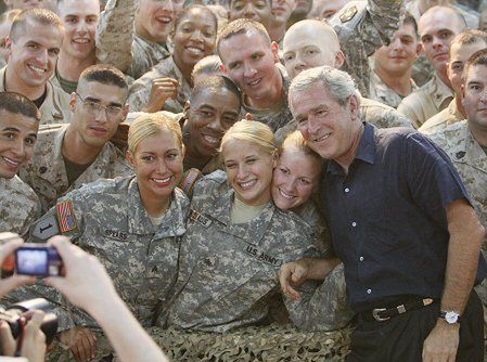 Bush: możliwe wycofanie części wojsk z Iraku