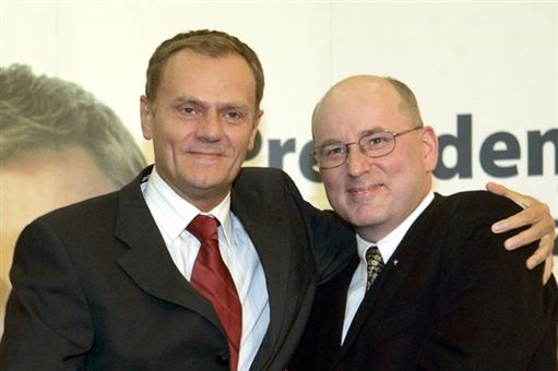 Tusk i Rokita zawarli pakt o nieagresji