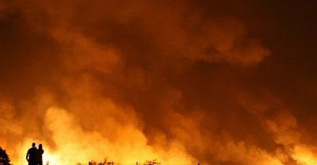 Jeden z pożarów w Kalifornii wywołał mały chłopiec