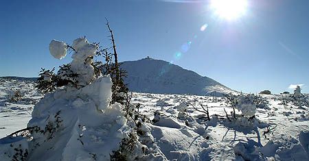 Karkonosze: Czech zamarzł 300 metrów od schroniska