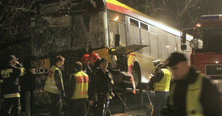 32 osoby ranne w wypadku autobusu w Warszawie