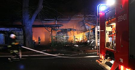 MSWiA pomoże w odbudowie spalonego bazaru