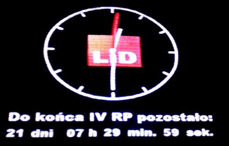 Odliczanie do końca IV RP