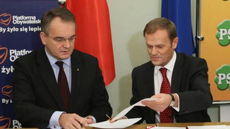 Deklaracja koalicyjna PO-PSL podpisana