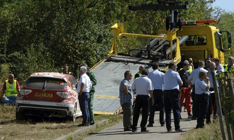 Groźny wypadek podczas Rajdu Niemiec