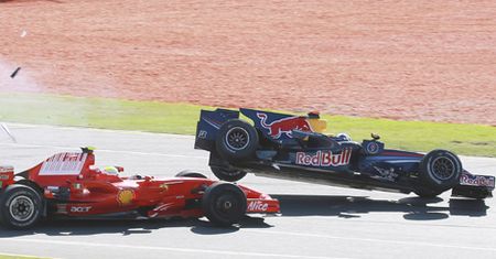 Massa: niech Coulthard patrzy w lusterka