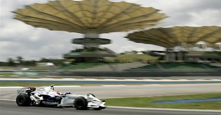 GP Malezji: Kubica z szóstym czasem