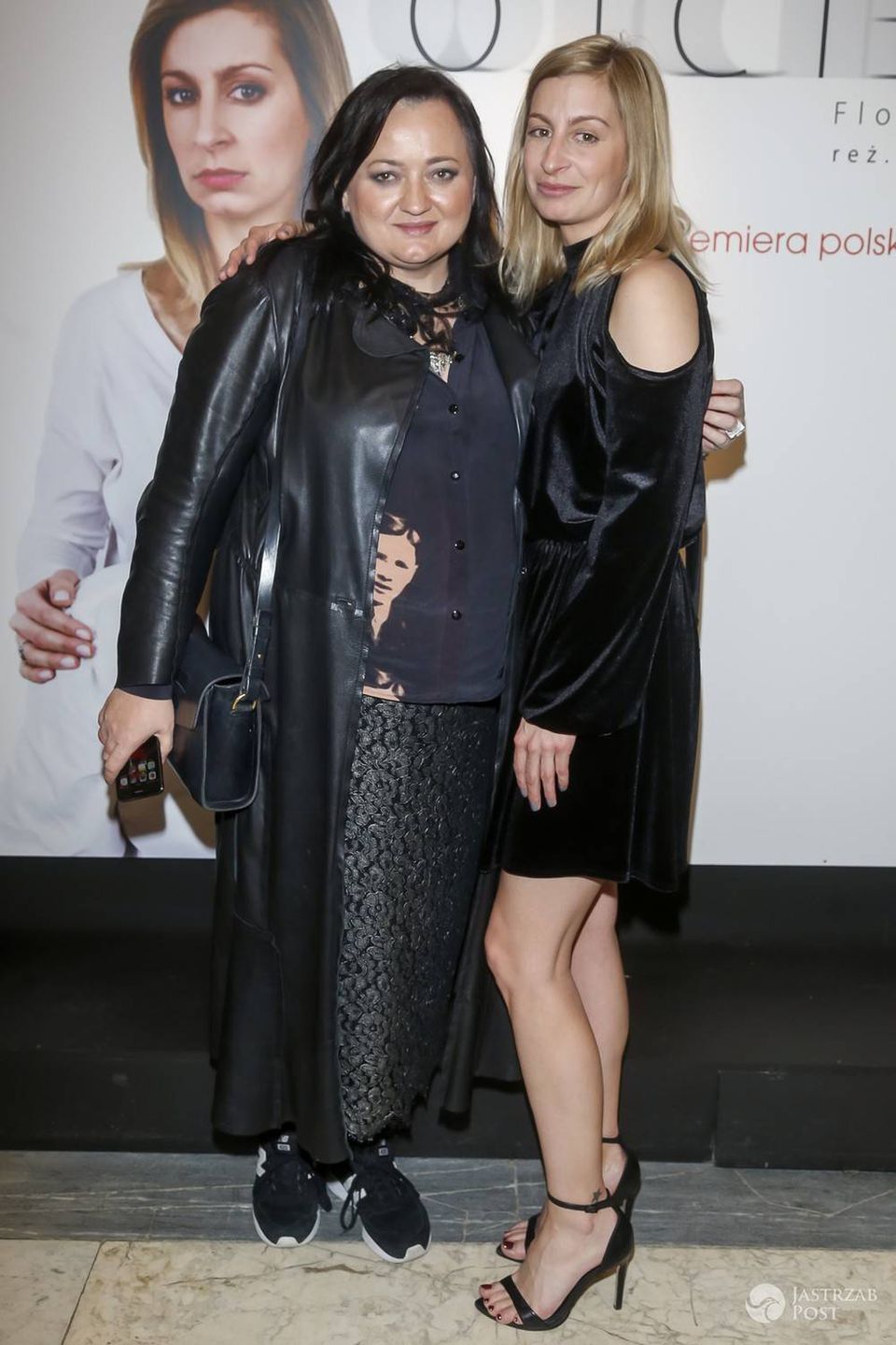 Gosia Baczyńska i Magdalena Schejbal - premiera OJCIEC, Teatr Ateneum, 2017