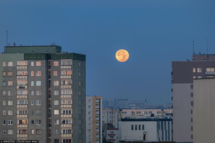 Księżyc Lodu. Wiele osób narzeka na problemy ze snem i ciśnieniem podczas pełni księżyca