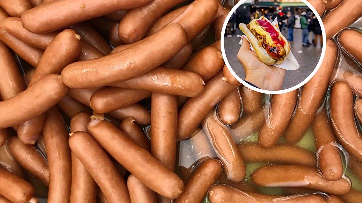 Pod lupę wzięli kiełbaski do hot-dogów. Woda, skórki wieprzowe i skrobia modyfikowana