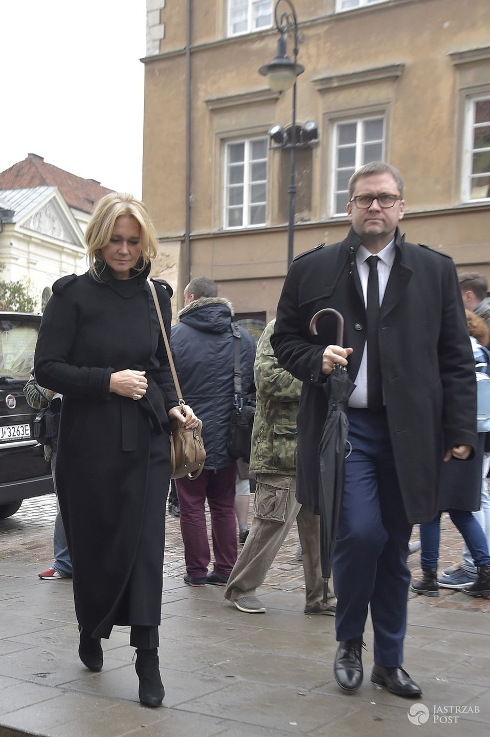 Grażyna Torbicka - msza pożegnalna Andrzeja Wajdy