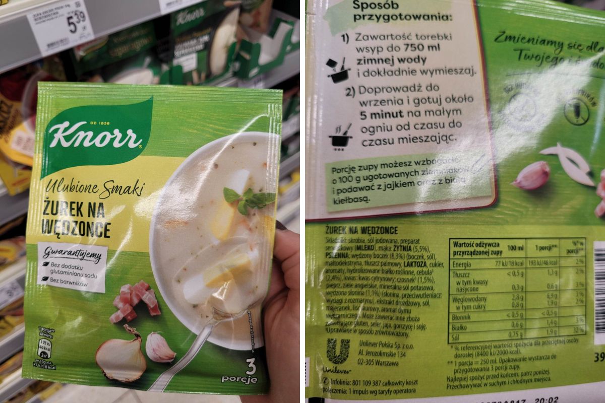 Knorr Ulubione Smaki. &quot;Żurek na wędzonce&quot;