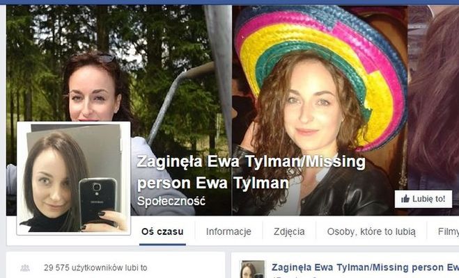 30 tys. internautów zaangażowało się w poszukiwania Ewy Tylman