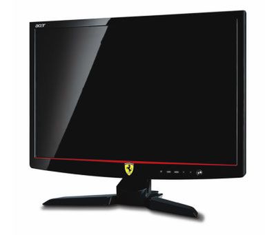 Nowy monitor LCD Ferrari dla graczy
