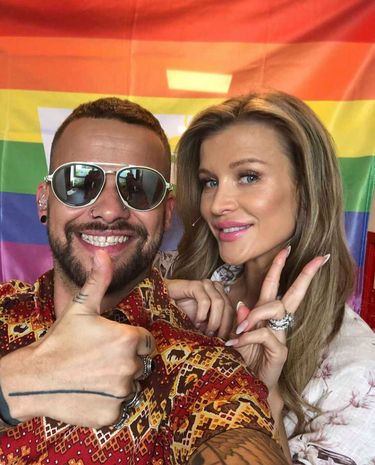 Michał Piróg, Joanna Krupa wspierają Paradę Równości w Warszawie