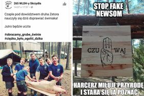 Dzieci nad wypatroszonymi zwłokami zwierzęcia. Organizator obozu tłumaczy