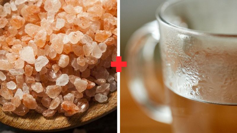 Picie wody z solą na czczo - sposób na oczyszczenie organizmu