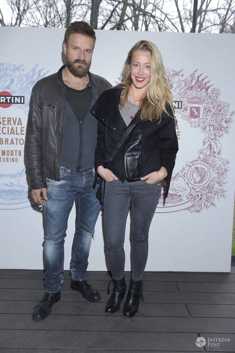 Piotr Stramowski i Katarzyna Warnke na imprezie Martini