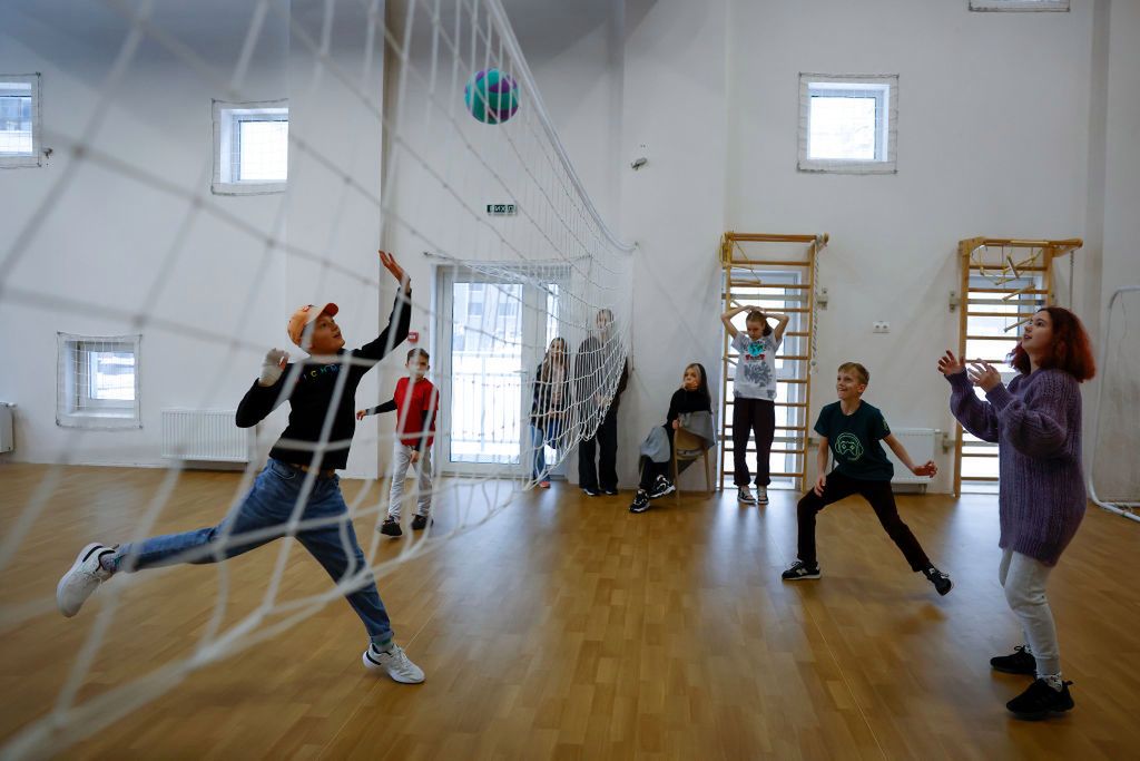 Lekcja wychowania fizycznego