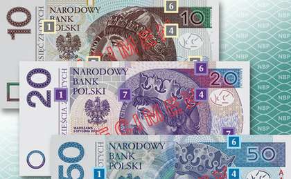 NBP wypuszcza dziś do obiegu nowe banknoty