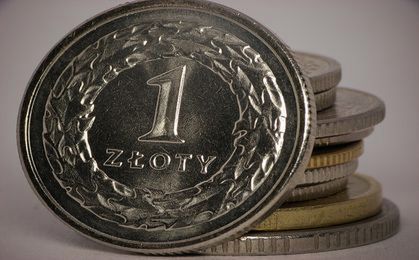 Złoty lekko traci