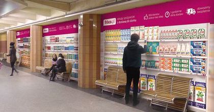 Wychodzisz z metra, a tu supermarket