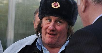 Gerard Depardieu będzie produkował w Rosji biowódkę