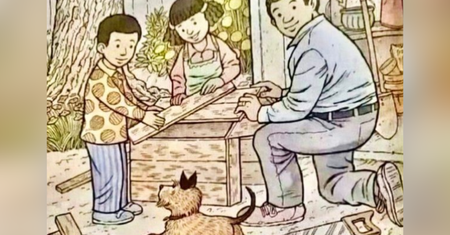 Na obrazku ukryły się trzy zwierzaki. Potrafisz je znaleźć?