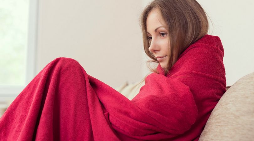 Uczucie zimna podczas gorączki pomaga nam stabilizować temeperaturę 