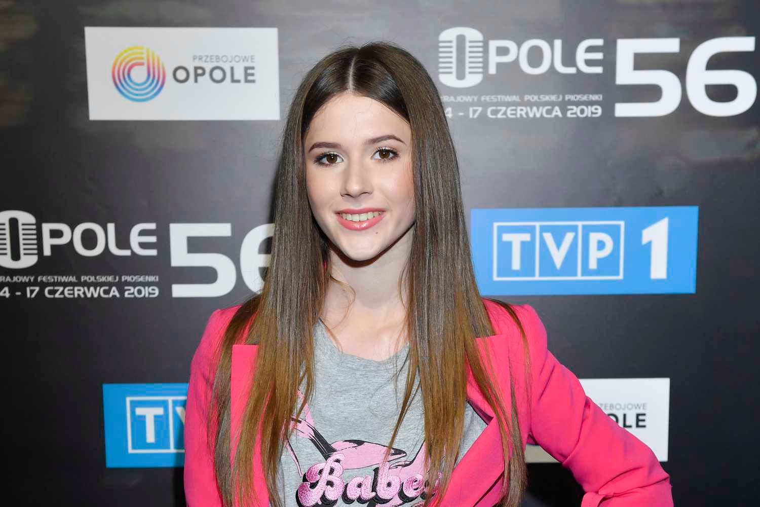 Roksana Węgiel - fryzura, Opole 2019