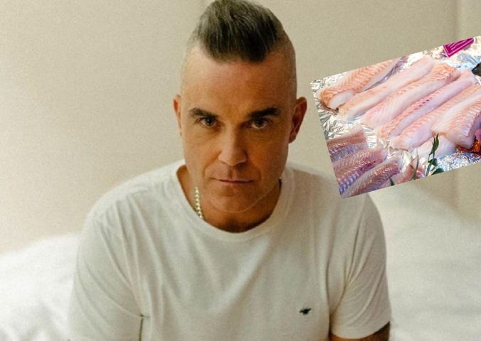 Robbie Williams zatruł się rtęcią. Powodem ryby