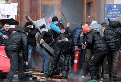 Demonstracje i starcia na wschodzie Ukrainy