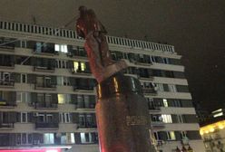 Pomnik Lenina powalony