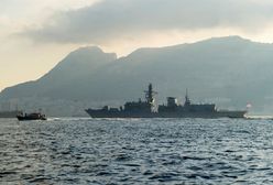 Brytyjskie okręty wojenne w Gibraltarze