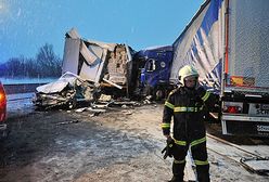 Potężne karambole w Austrii